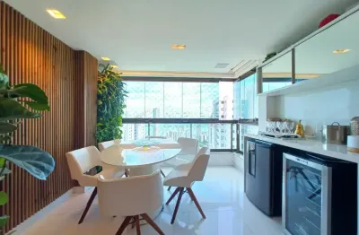 Via jardins | alto padrão em boa viagem | andar alto 137m² com 3 suítes/ oportunidade!