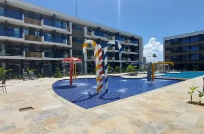 Vendo flat frente piscina no mana beach experience em muro alto /corretor (81)9 8597-7833