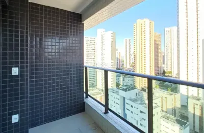 Excelente apartamento localizado em boa viagem, com 91,34m² de área útil.