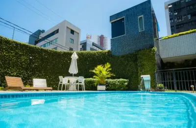 Apartamento no edf praia de gamboa - boa viagem. 3 quartos e 79m2. lazer completo