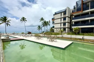 Excelente eco resort à beira-mar de muro alto 62 m2 - 2 quartos - 1 suíte