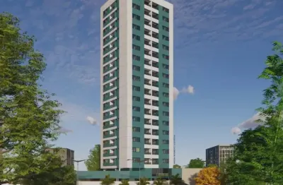 Edf. adaucto josé de melo | apartamento 2 quartos (1 suíte) 48m² | varanda