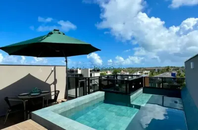 Cais eco residencia , beira mar , novo e mobiliado, 1 suítes , 78m² , 2 vagas garagem
