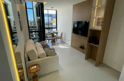Cais eco residencia , beira mar , novo e mobiliado, 1 suítes , 78m² , 2 vagas garagem
