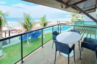 Al mare, casa de condominio beira mar - mobiliado com 3 quartos em centro - ipojuca - pe