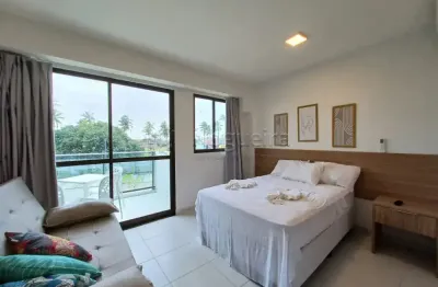 Apartamento mobiliado com excelente localização em muro alto, próximo ao mar.