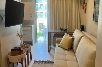 Flat com 1 quarto à venda na avenida portuaria, 7, praia de muro alto, ipojuca, 28 m2 por r$ 530.000