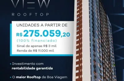 Shopping view | 1 e 2 quartos | lazer completo | oportunidade juros reduzido| use seu fgts