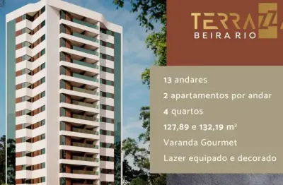 Terrazza beira rio: seu novo lar à beira do capibaribe! com 4 quartos em madalena - recife