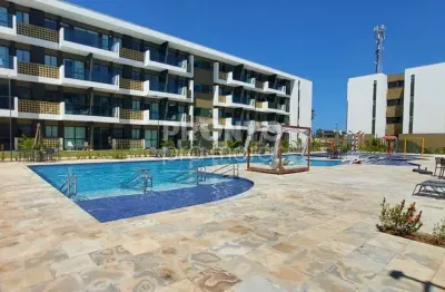 Apartamento mobiliado com excelente localização em muro alto, próximo ao mar.