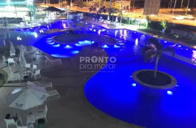 Excelente flat mobiliado localizado no muro alto condomínio club!