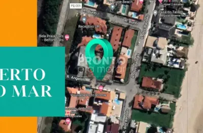 Excelente flat em construção localizado em porto de galinhas, com 24,56m²