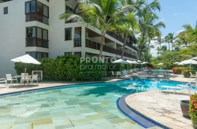 Excelente apartamento mobiliado na praia de muro alto com 60m² de área útil.