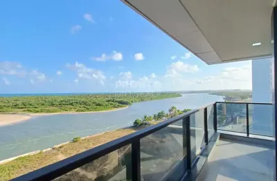 Apartamento 2 quartos com suíte e varanda em barra de jangada – 61m², piscina, academia e 1 vaga'