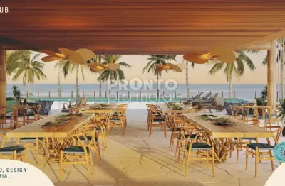 Repasse excelente apartamento em condomínio beira mar, localizado na praia de carneiros, com 52,93m² de área útil.