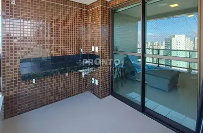 Lindo apartamento i 3 quartos i em boa viagem i com varanda gourmet