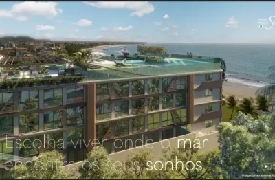 Prime beach sea na praia de carneiros em tamandaré, perto das piscinas naturais pé na areia
