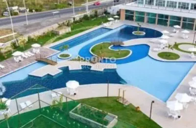 Muro alto condomínio clube - 33m² com lazer completo - mobiliado - investir ou morar