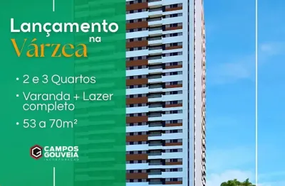 Lançamento -apartamento com 02 quartos na várzea-recife/pe