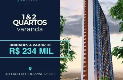 Apartamento com 1 quarto à venda na Rua Jorge Couceiro da Costa Eiras, 12, Boa Viagem, Recife