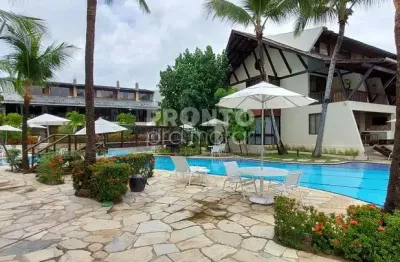 Duas unidades unificadas com varanda  vista para as piscinas em praia de muro alto - ipojuca-pe