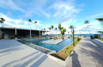 Apartamento totalmente pronto para morar todo mobiliado em condomínio beira mar em praia de muro alto - ipojuca-pe