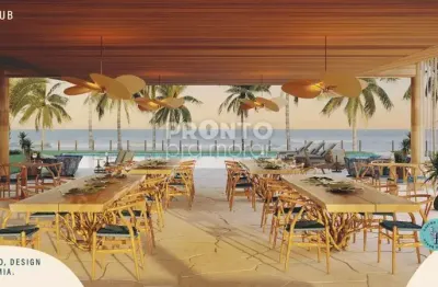 Apartamento  2 quartos  1  suíte em condomínio  beira mar em praia de carneiros - tamandaré-pe