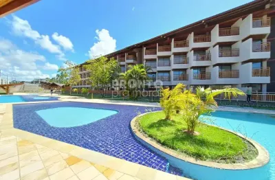 O flat possui varanda, sala/quarto em condomínio beira mar em praia dos carneiros - tamandaré - pe