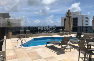 Flat 1 quarto 1 banheiro piscina em ótima localização - boa viagem