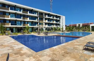 Apartamento mobiliado com excelente localização em muro alto, próximo ao mar
