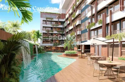 Flat com entrega prevista para 2028 em condomínio de  alto padrão em praia dos carneiros -tamandaré-pe