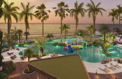 Beira mar - apartamento com 1 quarto varanda com vista perfeita