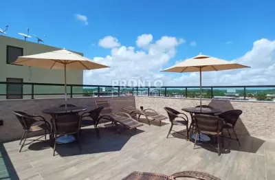 Excelente apartamento localizado em porto de galinhas, com 58,07m² de área útil.