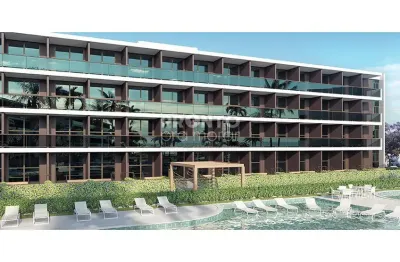 Excelente apartamento em construção localizado em muro alto, com 63,00m² de área útil.