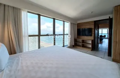 Beach class executive-excelente apartamento mobiliado com 53,97m² de área privativa, localizado no bairro de boa viagem.