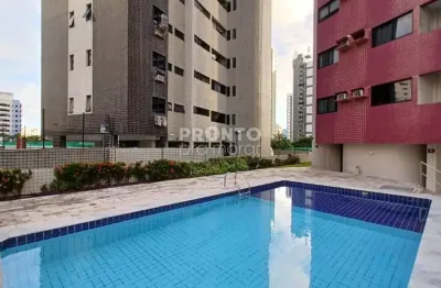 Apartamento com excelente localização em boa viagem, próximo ao shopping recife e uninassau.