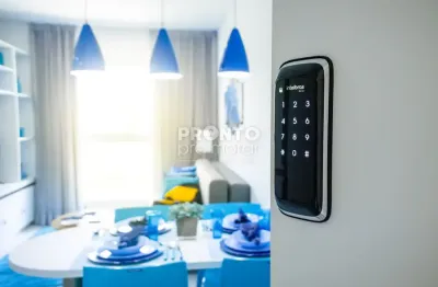 Excelente flat mobiliado localizado no muro alto condomínio club!