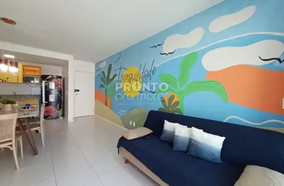 Partamento mobiliado com excelente localização em muro alto.