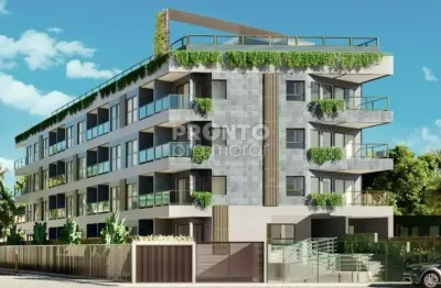 Apartamento/flat em condomínio porto milos merepe, ipojuca / pe