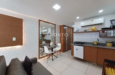 Flat mobiliado com 1 quarto em laguna beach flat porto de galinhas, ipojuca / pe