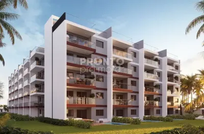 Excelente apartamento em construção localizado na praia de carneiros, com 80,00m² de área útil.