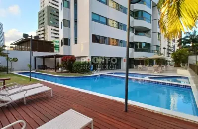 Apartamento com 4 quartos 3 suites e varanda em excelente localização - boa viagem