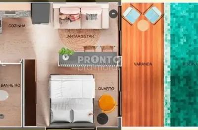 Flat com 1 quarto à venda na Avenida Portuaria, Porto de Galinhas, Ipojuca