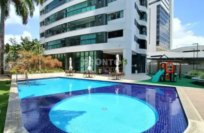 Amplo apartamento em boa viagem – 185m², 4 suítes e lazer completo