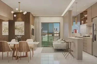 Apartamento com varanda gourmet 2 quartos sendo 1 suite em candeias