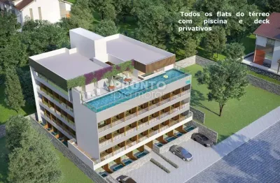 Lançamento em porto de galinhas: flat com rooftop e piscina de borda infinita