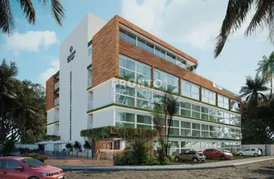 Duplex compacto com piscina de borda infinita: investimento inteligente em porto de galinhas