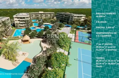 Excelente apartamento em construção localizado em muro alto, com 53,26m² de área útil.