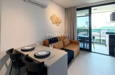 Apartamento com 1 quarto condomínio beira mar em praia de  muro alto - ipojuca - pe