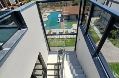 Apartamento 2 suítes sendo uma delas reversível em condomínio beira mar em muro alto-ipojuca-pe